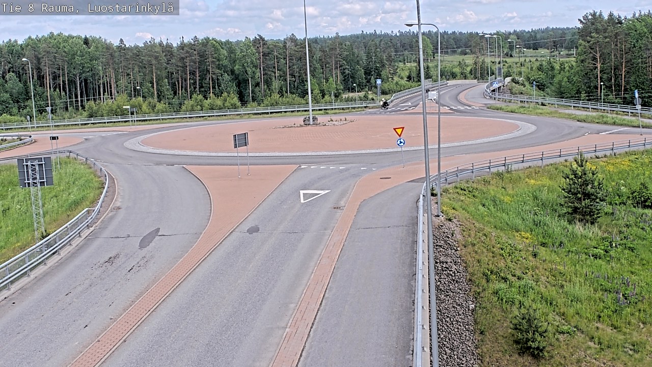 Kelikamerat Kuva Tie 8 Rauma, Luostarinkylä, Rauma, Satakunta