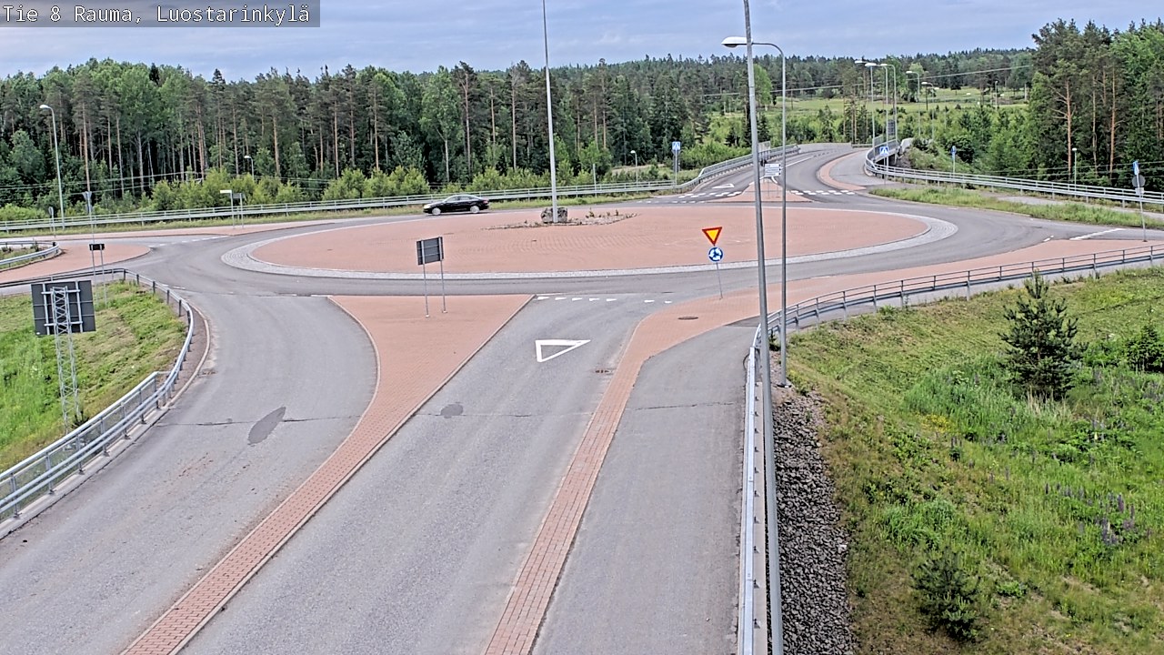 Kelikamerat Kuva Tie 8 Rauma, Luostarinkylä, Rauma, Satakunta