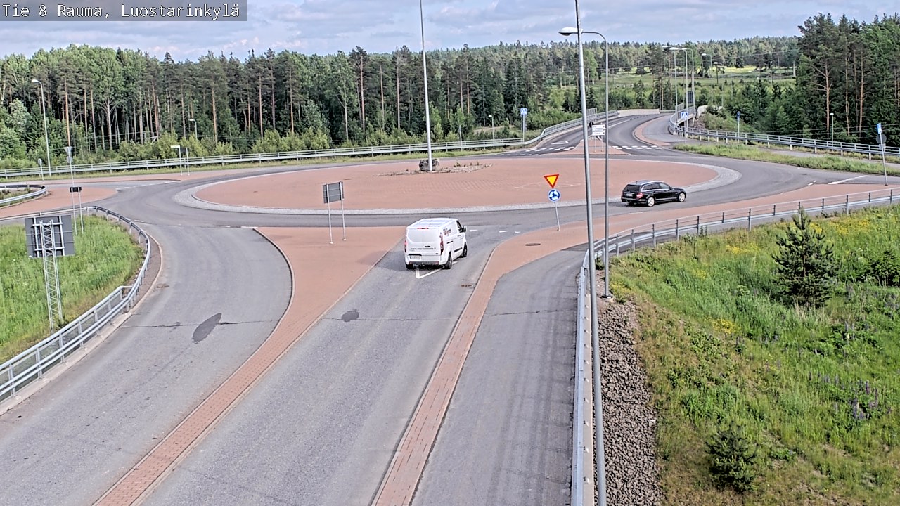 Kelikamerat Kuva Tie 8 Rauma, Luostarinkylä, Rauma, Satakunta