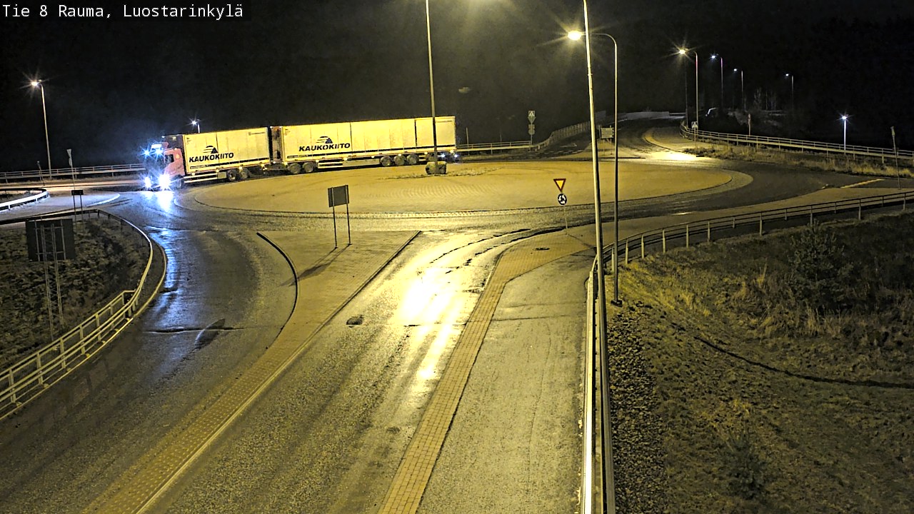 Weather Camera Image Road 8 Rauma, Luostarinkylä, Rauma, Satakunta