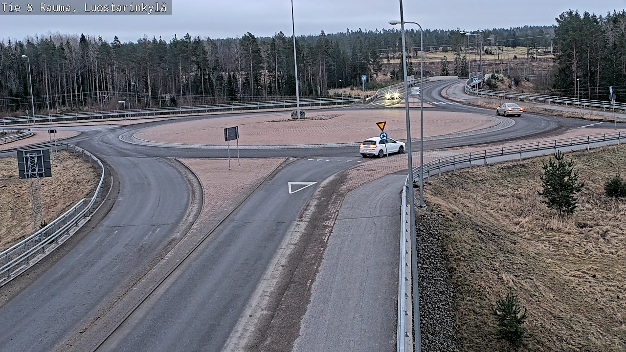 Kelikamerat Kuva Tie 8 Rauma, Luostarinkylä, Rauma, Satakunta