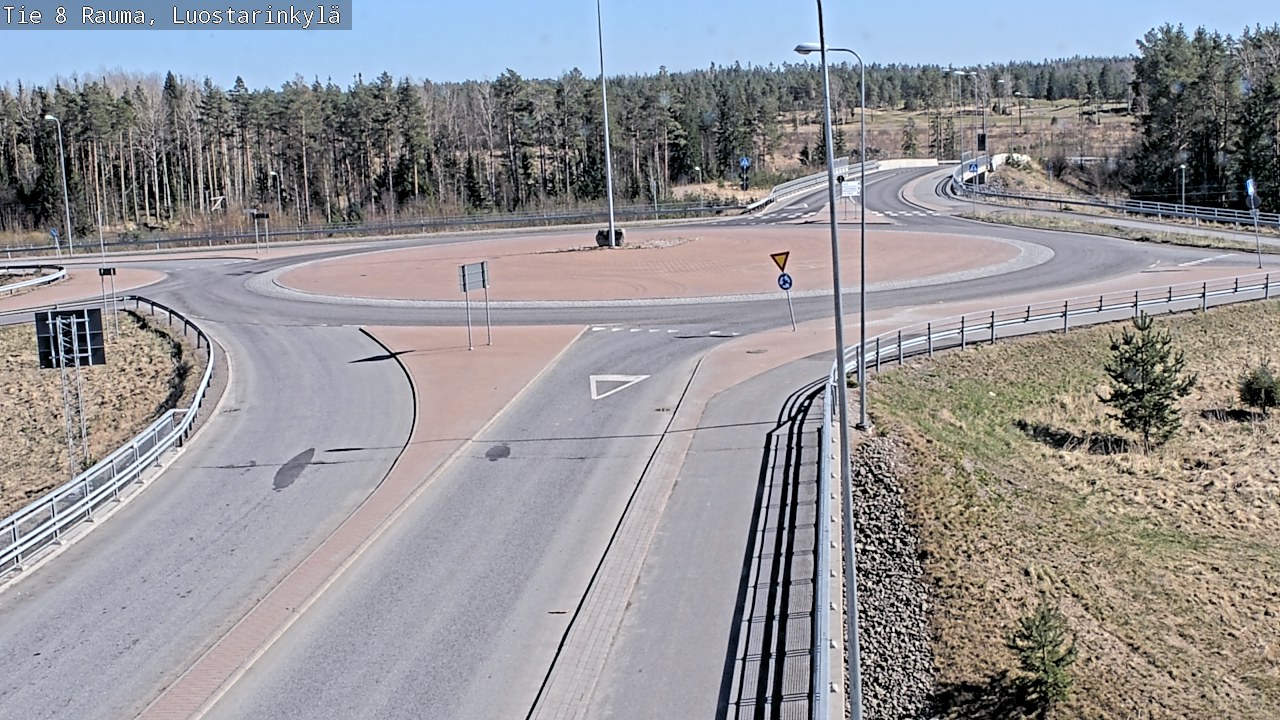 Kelikamerat Kuva Tie 8 Rauma, Luostarinkylä, Rauma, Satakunta