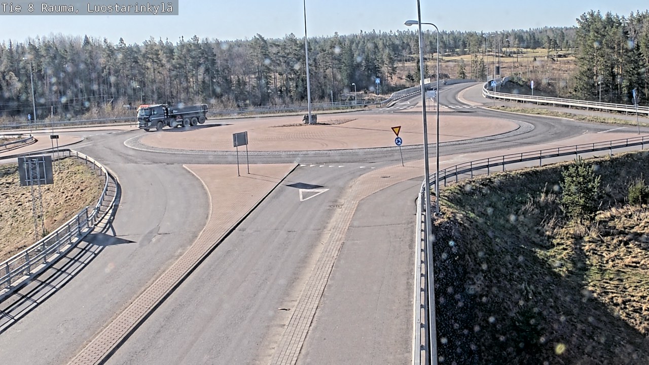 Kelikamerat Kuva Tie 8 Rauma, Luostarinkylä, Rauma, Satakunta