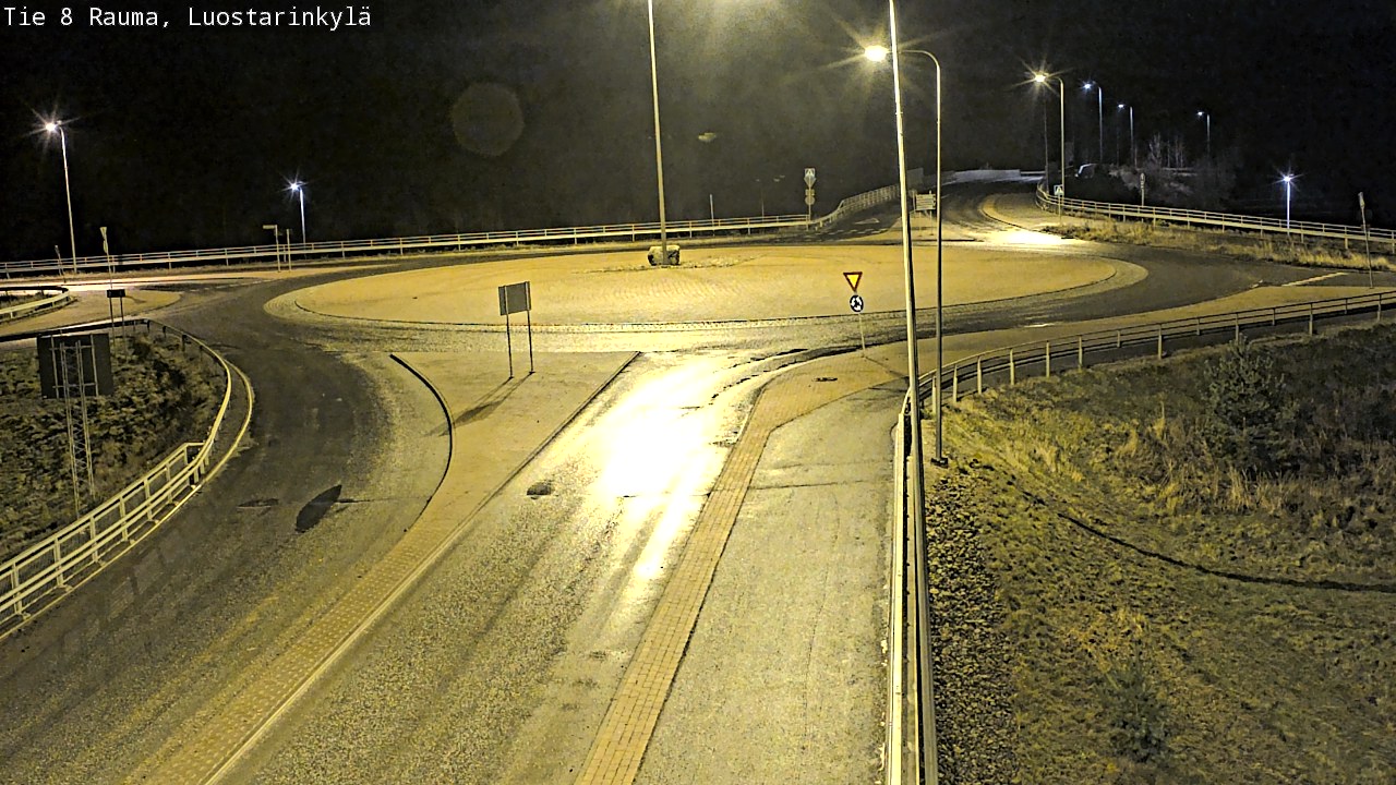 Weather Camera Image Road 8 Rauma, Luostarinkylä, Rauma, Satakunta