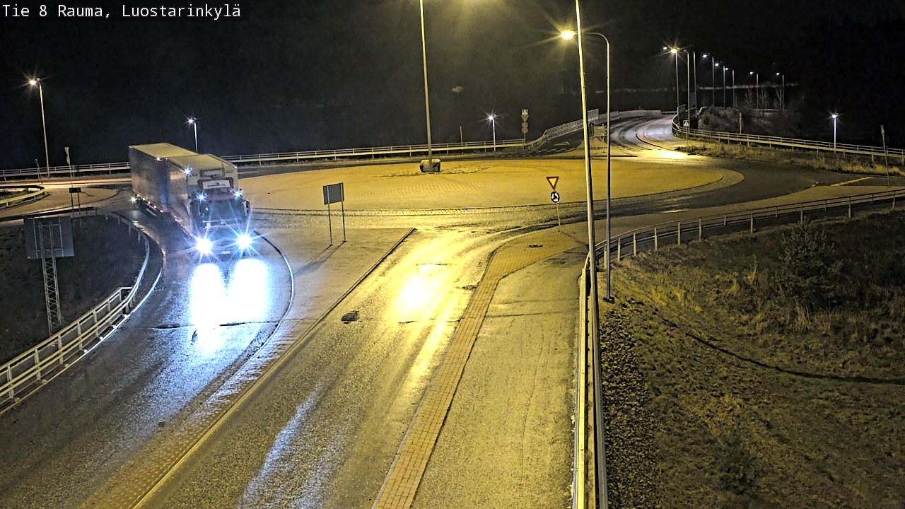 Weather Camera Image Road 8 Rauma, Luostarinkylä, Rauma, Satakunta