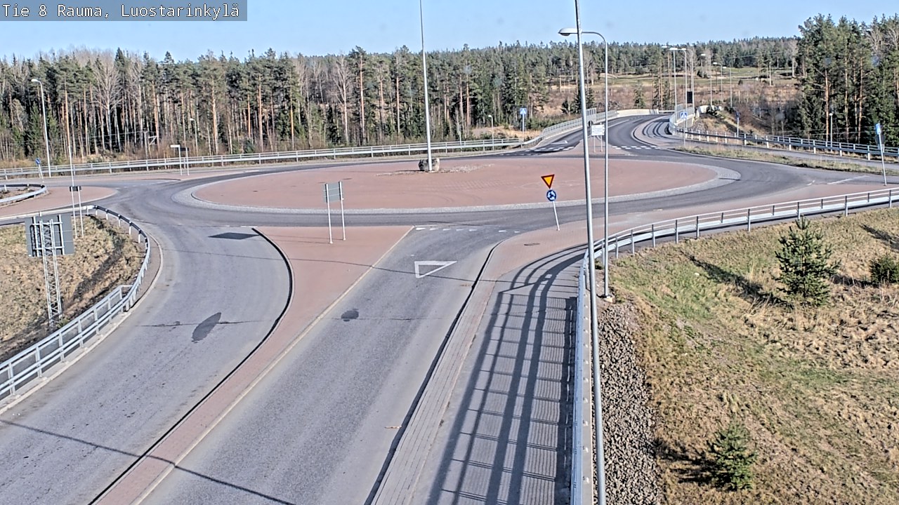 Kelikamerat Kuva Tie 8 Rauma, Luostarinkylä, Rauma, Satakunta