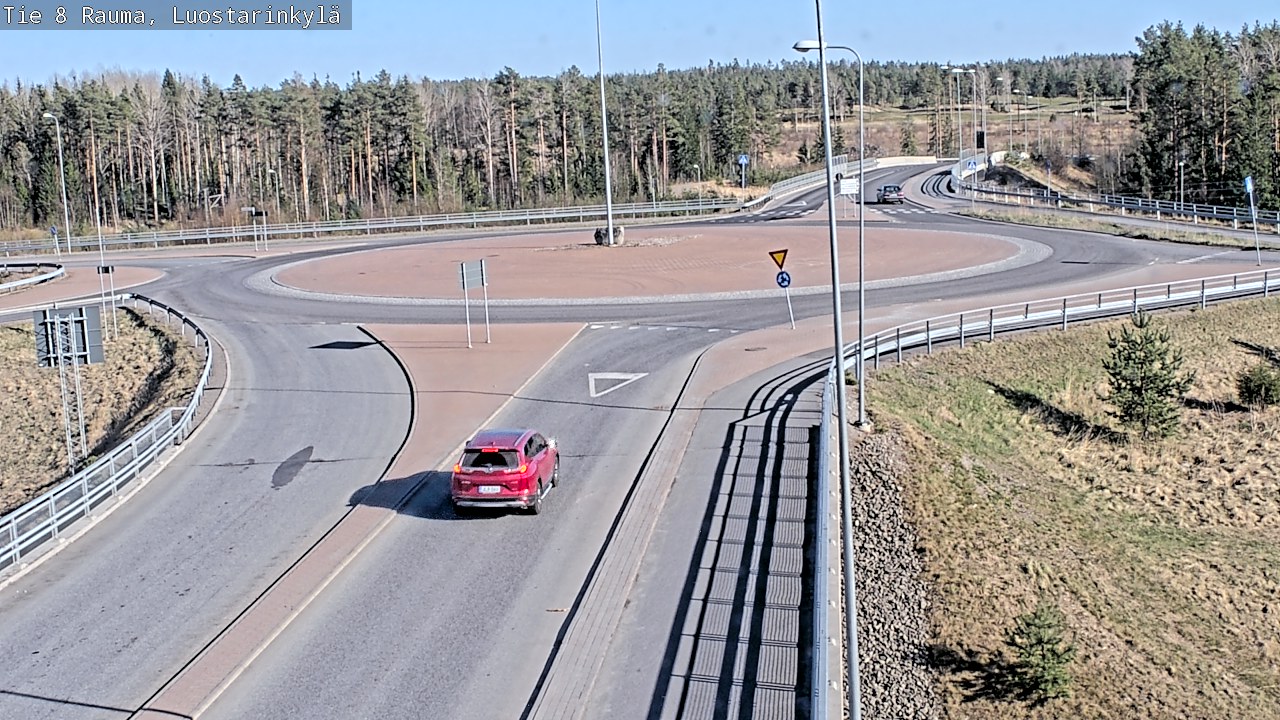 Kelikamerat Kuva Tie 8 Rauma, Luostarinkylä, Rauma, Satakunta