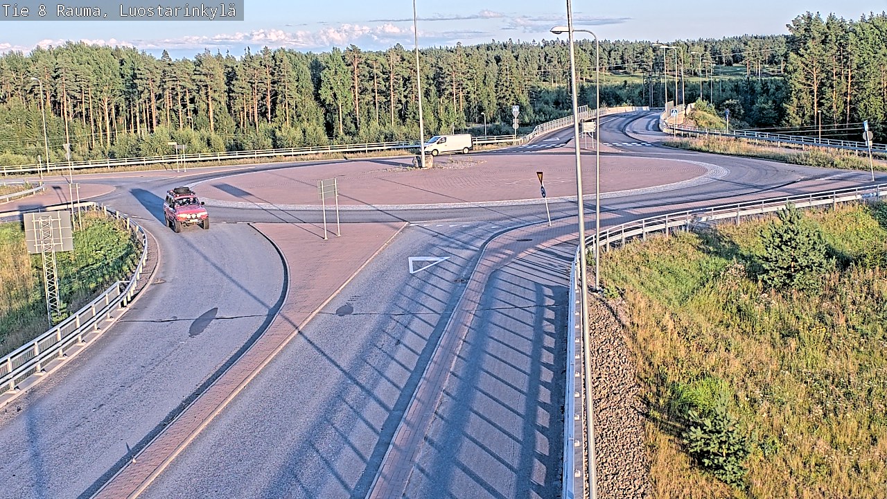 Kelikamerat Kuva Tie 8 Rauma, Luostarinkylä, Rauma, Satakunta