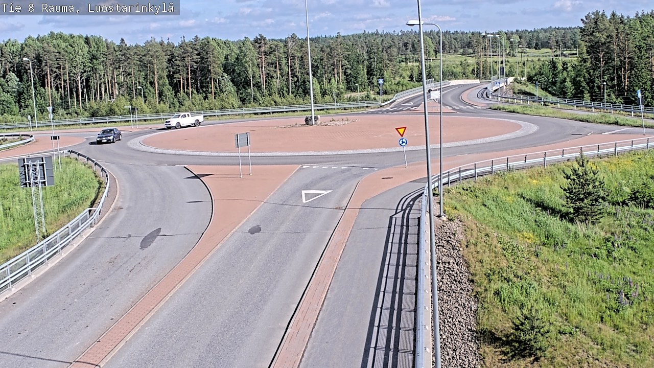 Kelikamerat Kuva Tie 8 Rauma, Luostarinkylä, Rauma, Satakunta