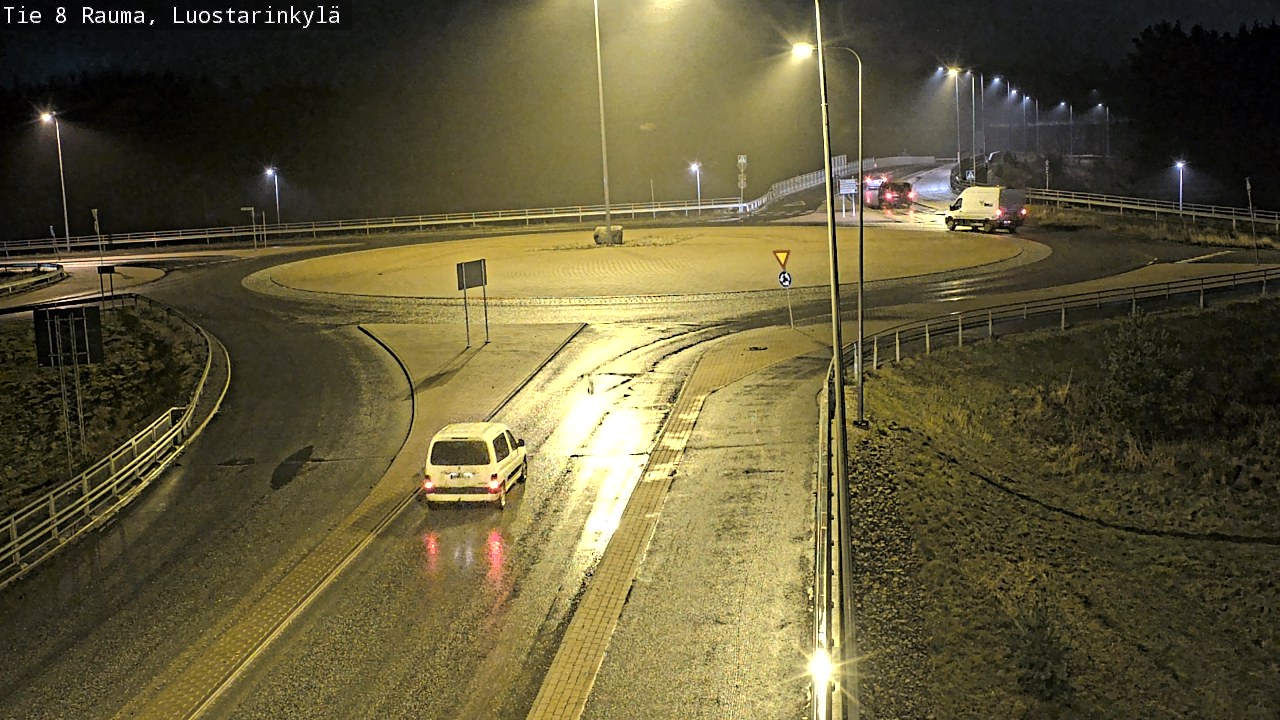 Weather Camera Image Road 8 Rauma, Luostarinkylä, Rauma, Satakunta