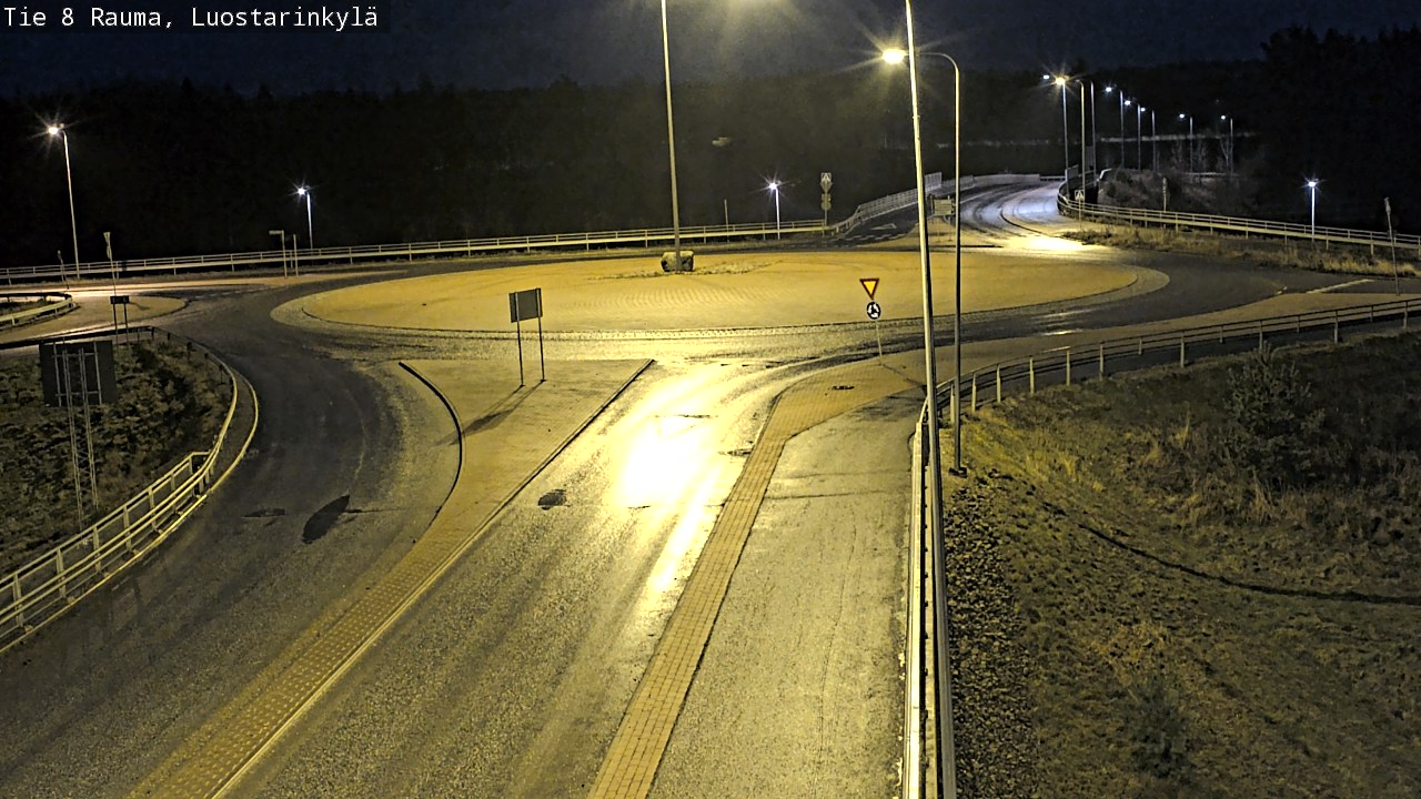 Weather Camera Image Road 8 Rauma, Luostarinkylä, Rauma, Satakunta