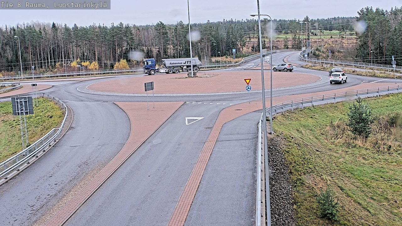 Kelikamerat Kuva Tie 8 Rauma, Luostarinkylä, Rauma, Satakunta