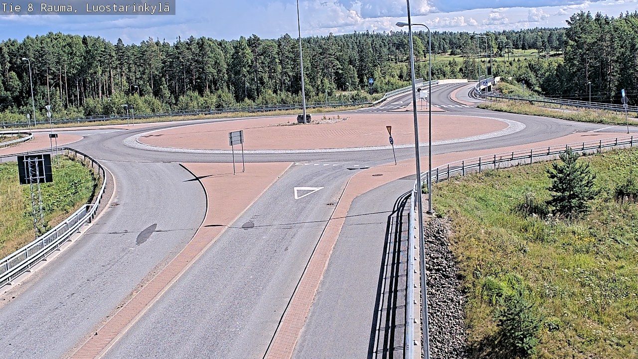 Kelikamerat Kuva Tie 8 Rauma, Luostarinkylä, Rauma, Satakunta