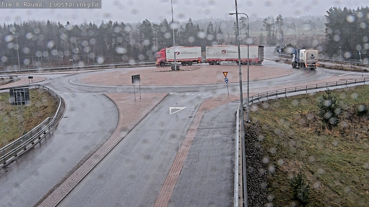 Weather Camera Image Road 8 Rauma, Luostarinkylä, Rauma, Satakunta