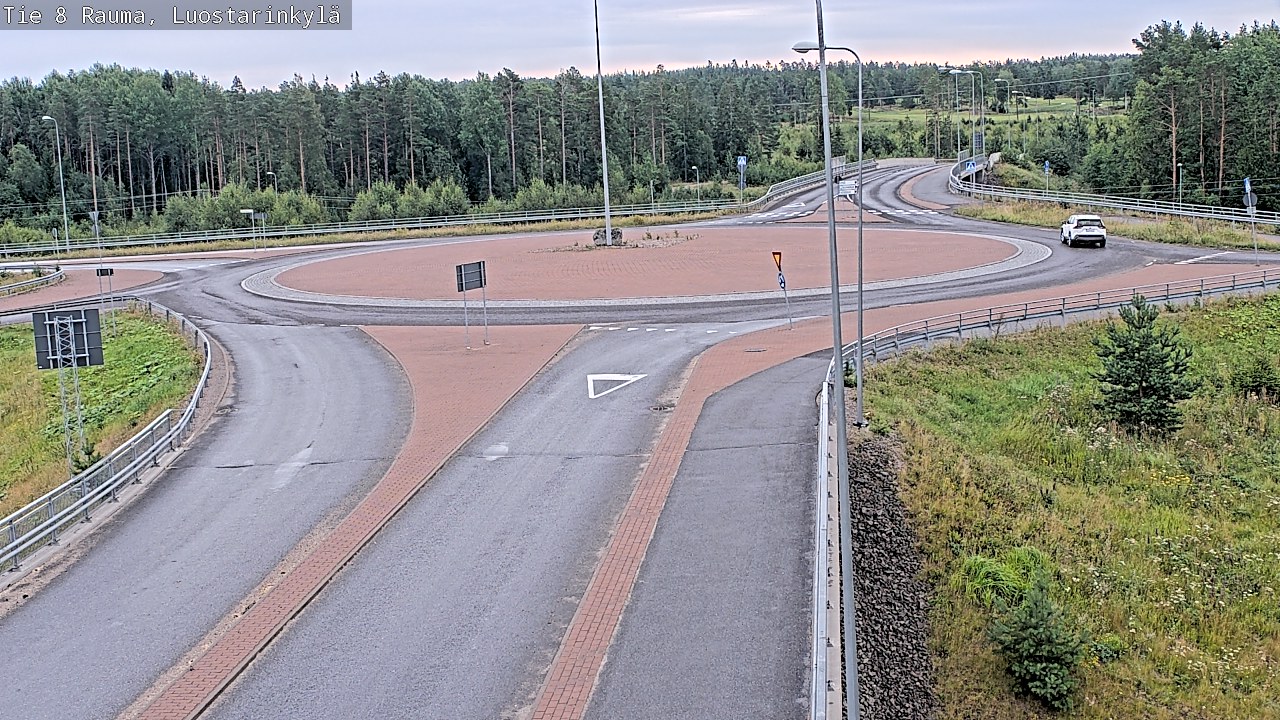 Weather Camera Image Road 8 Rauma, Luostarinkylä, Rauma, Satakunta