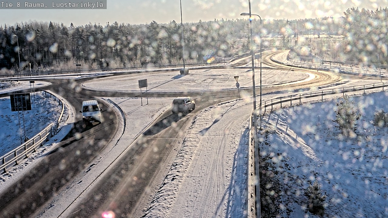 Weather Camera Image Road 8 Rauma, Luostarinkylä, Rauma, Satakunta
