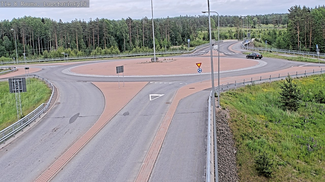 Kelikamerat Kuva Tie 8 Rauma, Luostarinkylä, Rauma, Satakunta