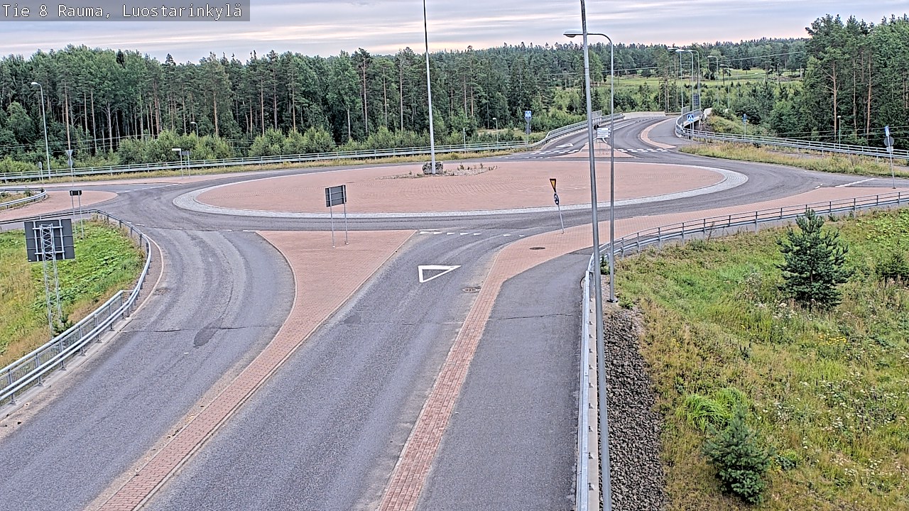 Weather Camera Image Road 8 Rauma, Luostarinkylä, Rauma, Satakunta