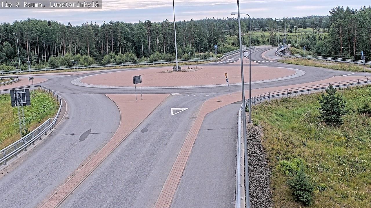 Weather Camera Image Road 8 Rauma, Luostarinkylä, Rauma, Satakunta