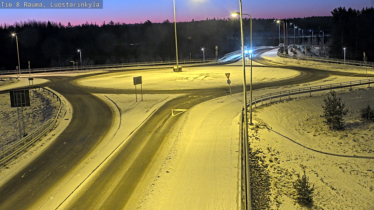 Kelikamerat Kuva Tie 8 Rauma, Luostarinkylä, Rauma, Satakunta