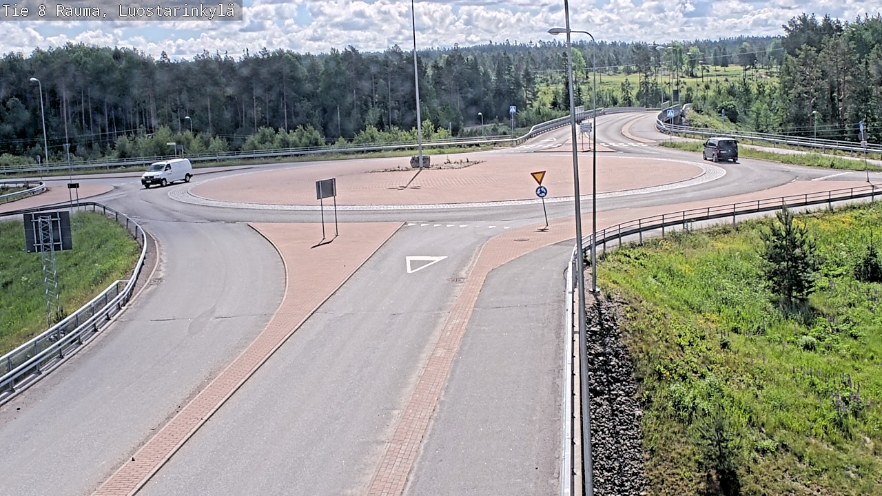 Kelikamerat Kuva Tie 8 Rauma, Luostarinkylä, Rauma, Satakunta