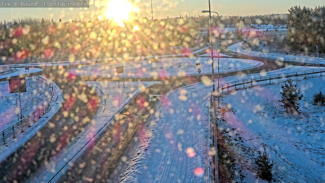 Kelikamerat Kuva Tie 8 Rauma, Luostarinkylä, Rauma, Satakunta