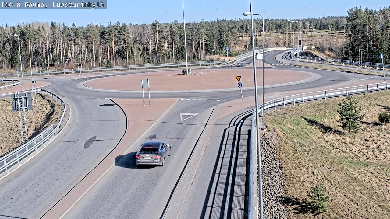 Kelikamerat Kuva Tie 8 Rauma, Luostarinkylä, Rauma, Satakunta