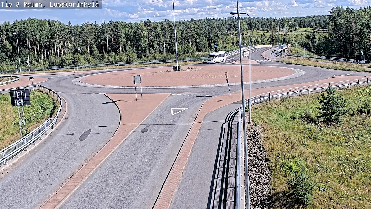 Kelikamerat Kuva Tie 8 Rauma, Luostarinkylä, Rauma, Satakunta