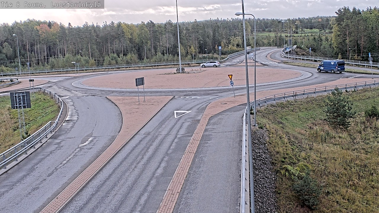 Kelikamerat Kuva Tie 8 Rauma, Luostarinkylä, Rauma, Satakunta