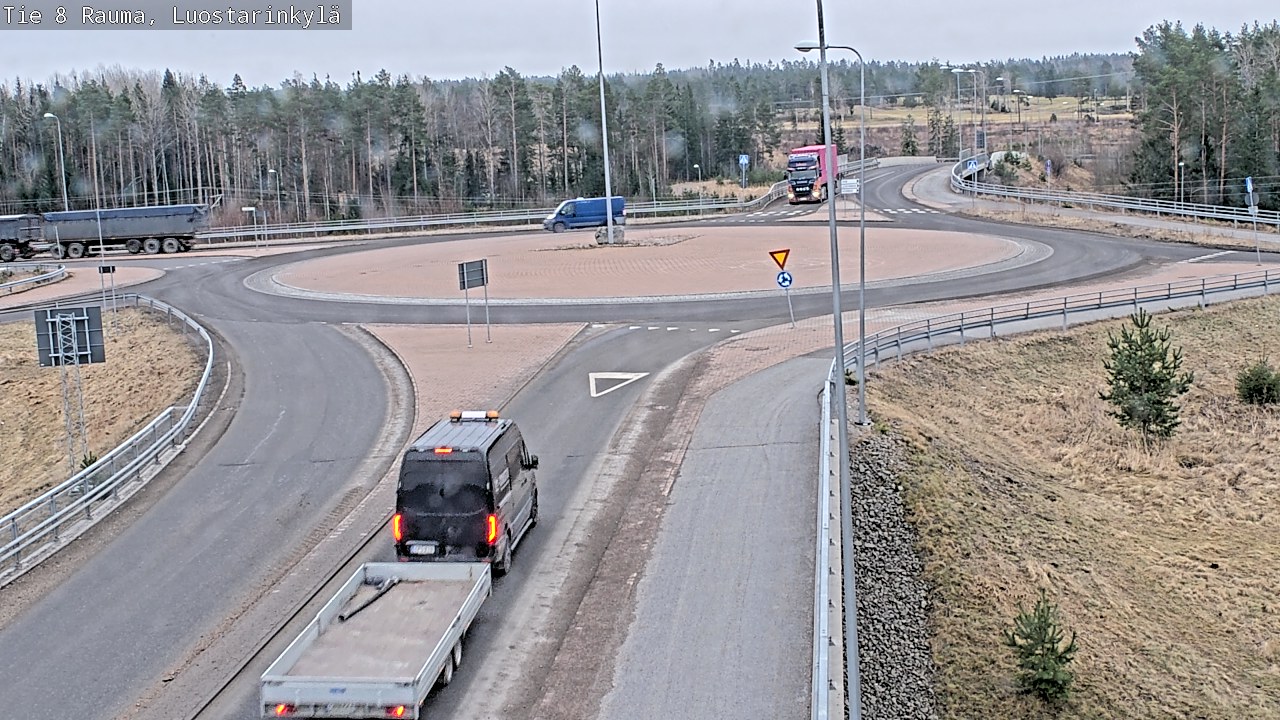 Weather Camera Image Road 8 Rauma, Luostarinkylä, Rauma, Satakunta