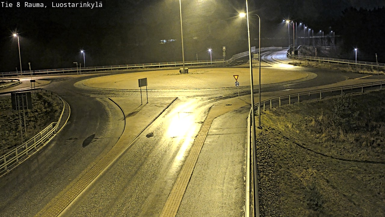 Weather Camera Image Road 8 Rauma, Luostarinkylä, Rauma, Satakunta