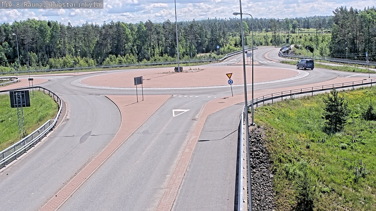Kelikamerat Kuva Tie 8 Rauma, Luostarinkylä, Rauma, Satakunta