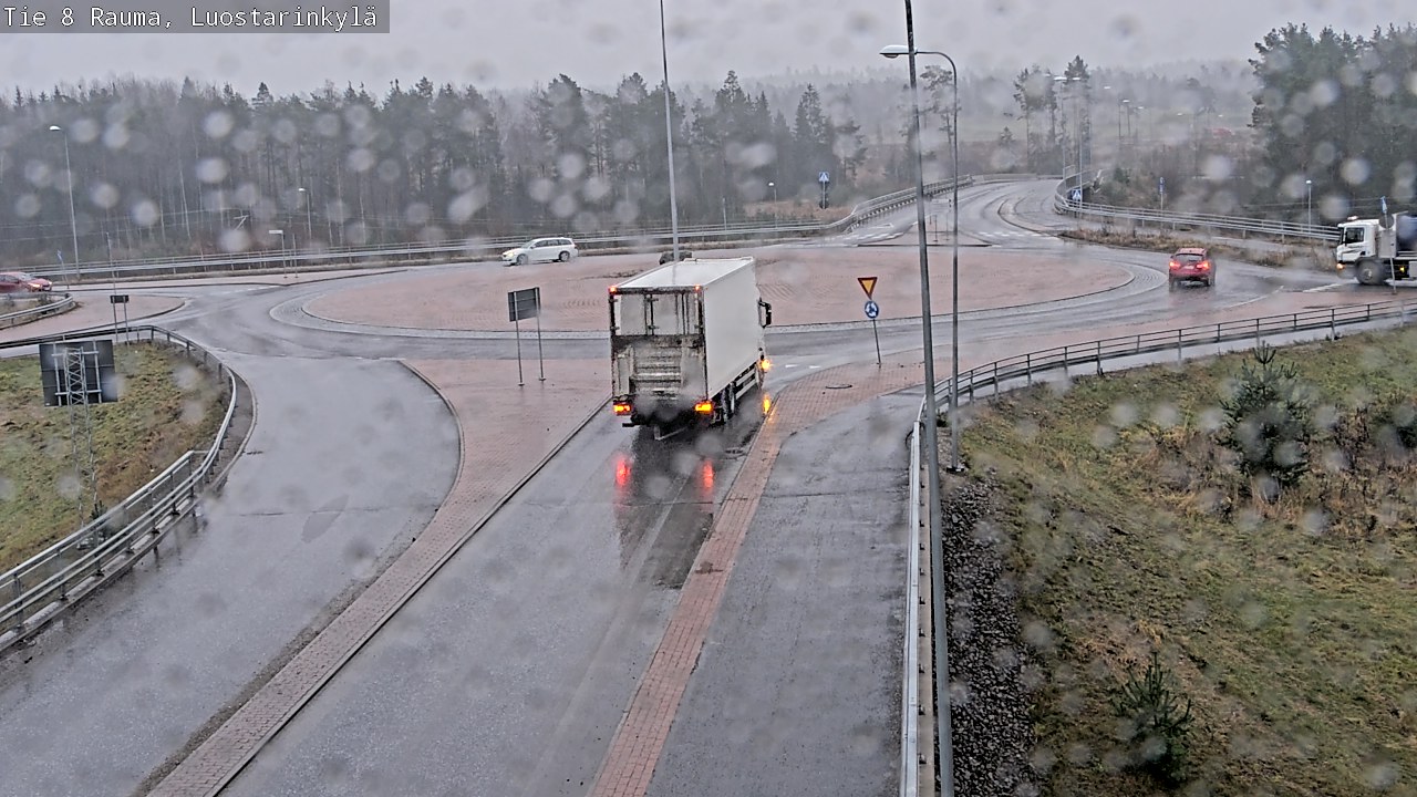 Weather Camera Image Road 8 Rauma, Luostarinkylä, Rauma, Satakunta