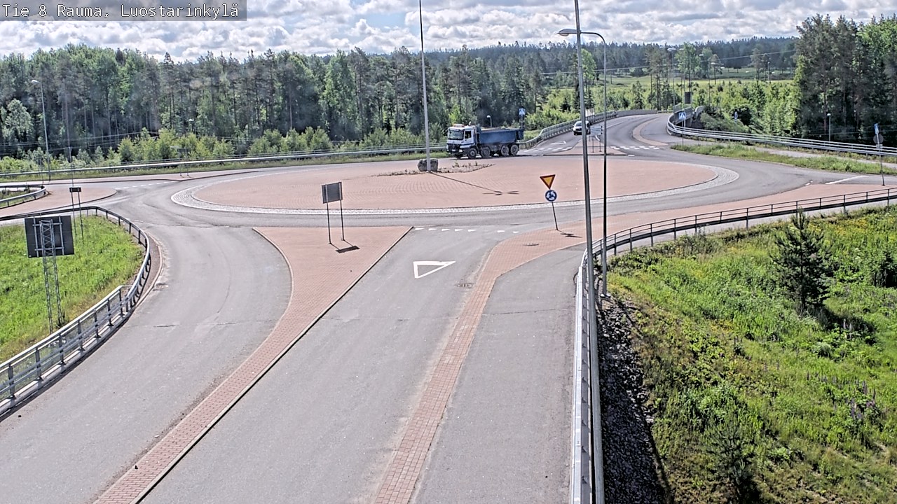 Kelikamerat Kuva Tie 8 Rauma, Luostarinkylä, Rauma, Satakunta