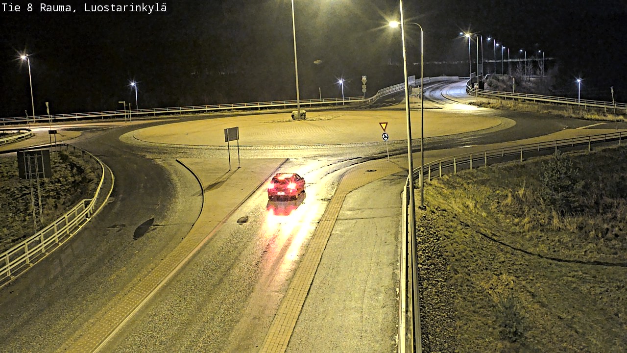Weather Camera Image Road 8 Rauma, Luostarinkylä, Rauma, Satakunta