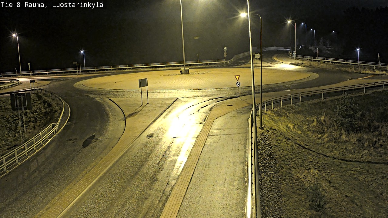 Weather Camera Image Road 8 Rauma, Luostarinkylä, Rauma, Satakunta