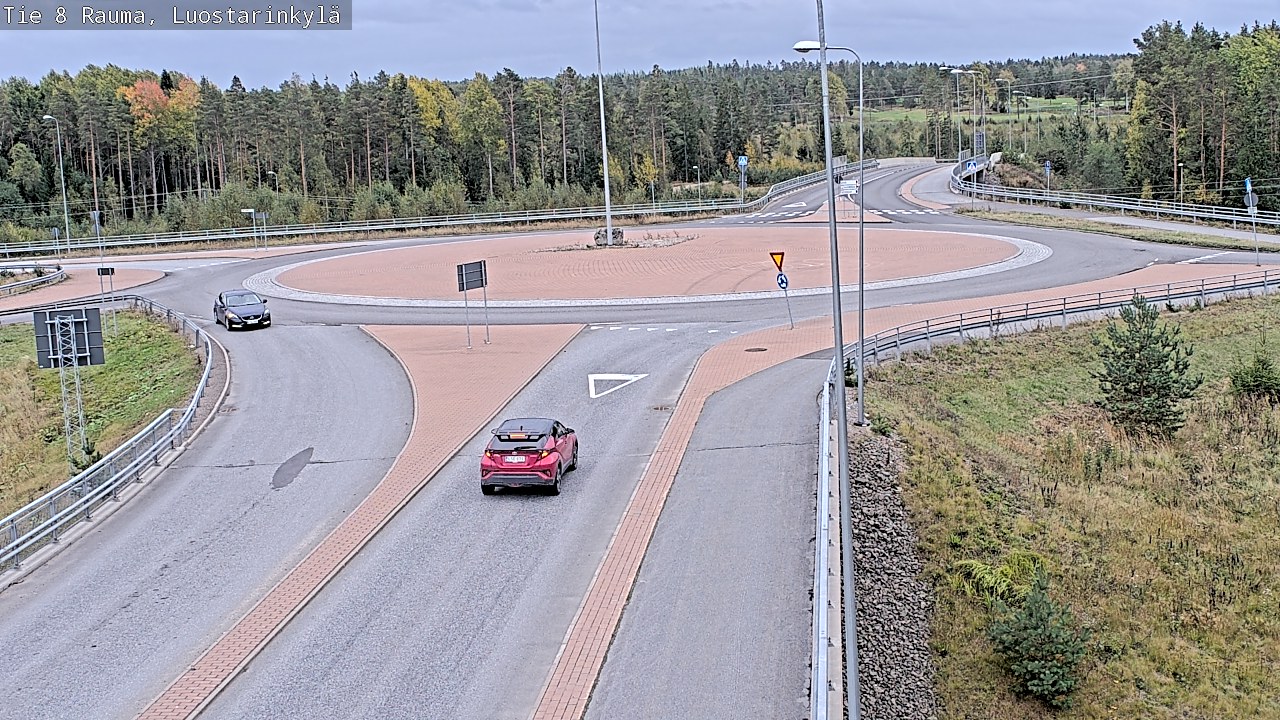 Kelikamerat Kuva Tie 8 Rauma, Luostarinkylä, Rauma, Satakunta