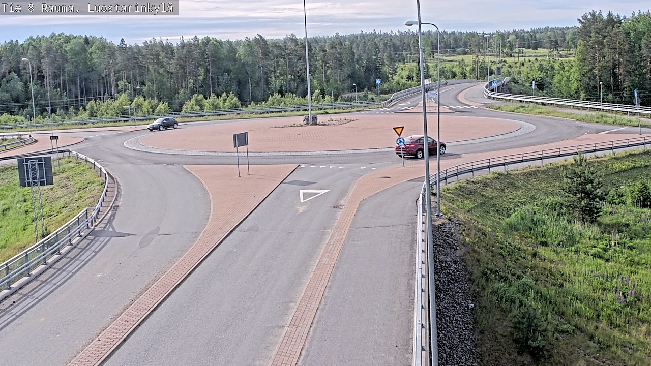Weather Camera Image Road 8 Rauma, Luostarinkylä, Rauma, Satakunta