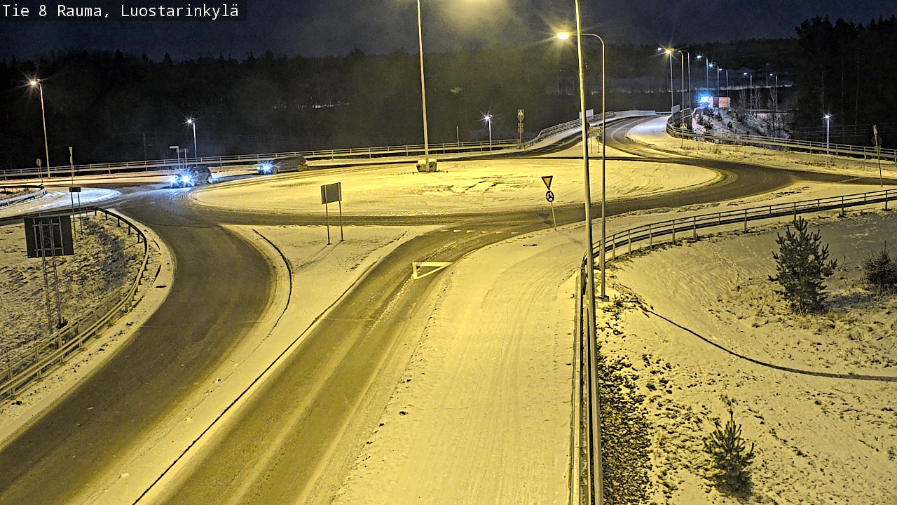 Weather Camera Image Road 8 Rauma, Luostarinkylä, Rauma, Satakunta
