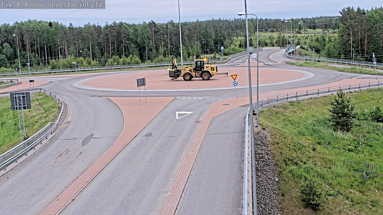 Kelikamerat Kuva Tie 8 Rauma, Luostarinkylä, Rauma, Satakunta