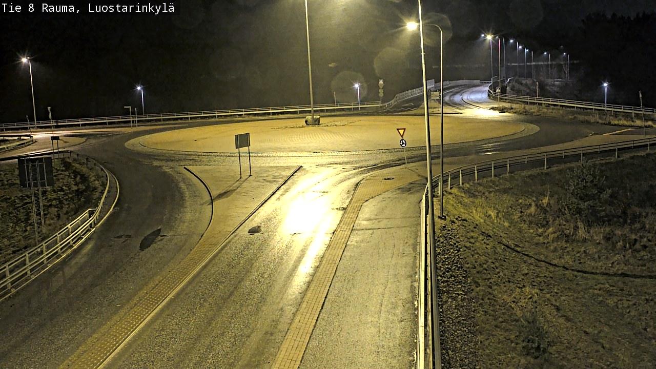Weather Camera Image Road 8 Rauma, Luostarinkylä, Rauma, Satakunta