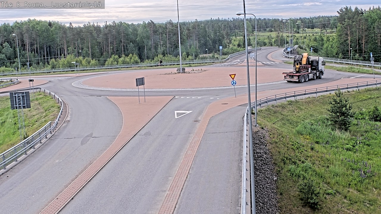 Kelikamerat Kuva Tie 8 Rauma, Luostarinkylä, Rauma, Satakunta