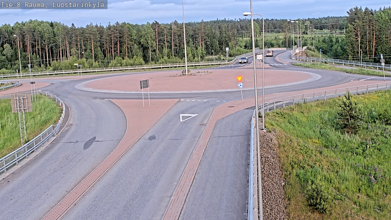 Kelikamerat Kuva Tie 8 Rauma, Luostarinkylä, Rauma, Satakunta
