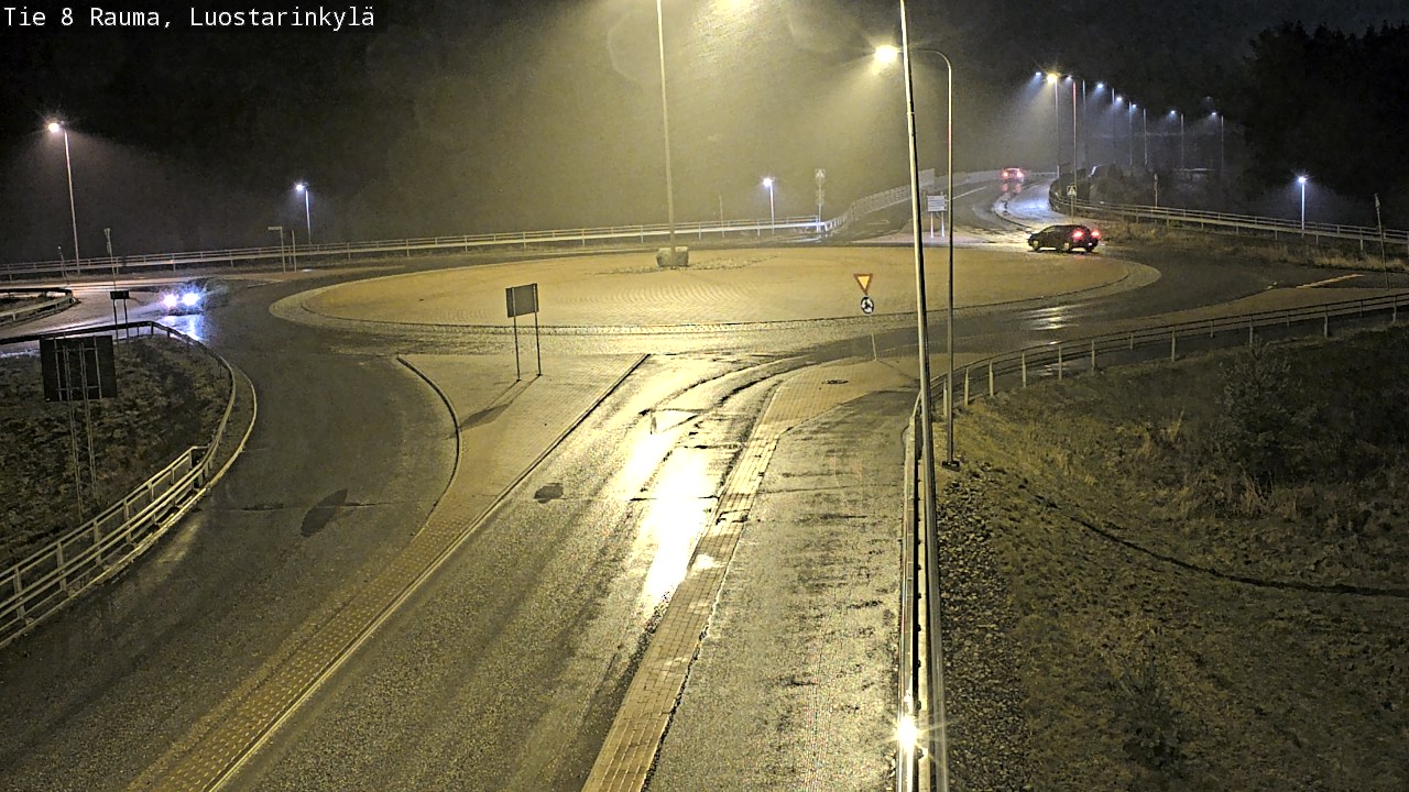 Weather Camera Image Road 8 Rauma, Luostarinkylä, Rauma, Satakunta