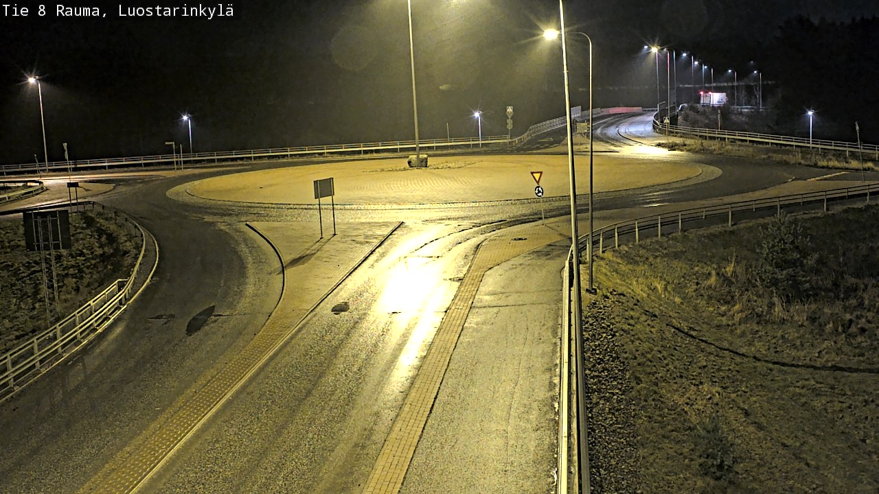 Weather Camera Image Road 8 Rauma, Luostarinkylä, Rauma, Satakunta