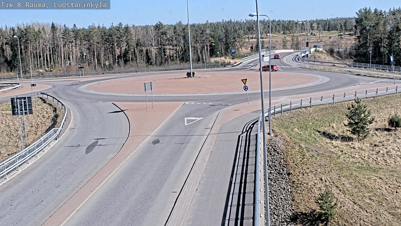 Kelikamerat Kuva Tie 8 Rauma, Luostarinkylä, Rauma, Satakunta