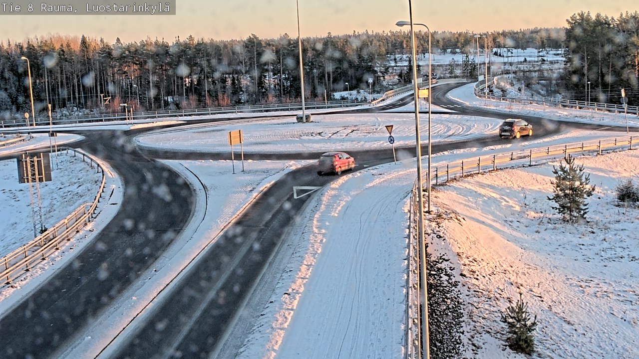 Weather Camera Image Road 8 Rauma, Luostarinkylä, Rauma, Satakunta