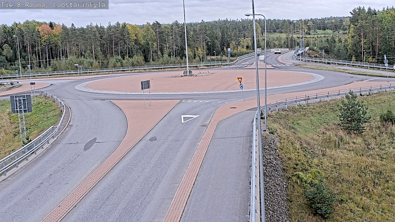 Kelikamerat Kuva Tie 8 Rauma, Luostarinkylä, Rauma, Satakunta