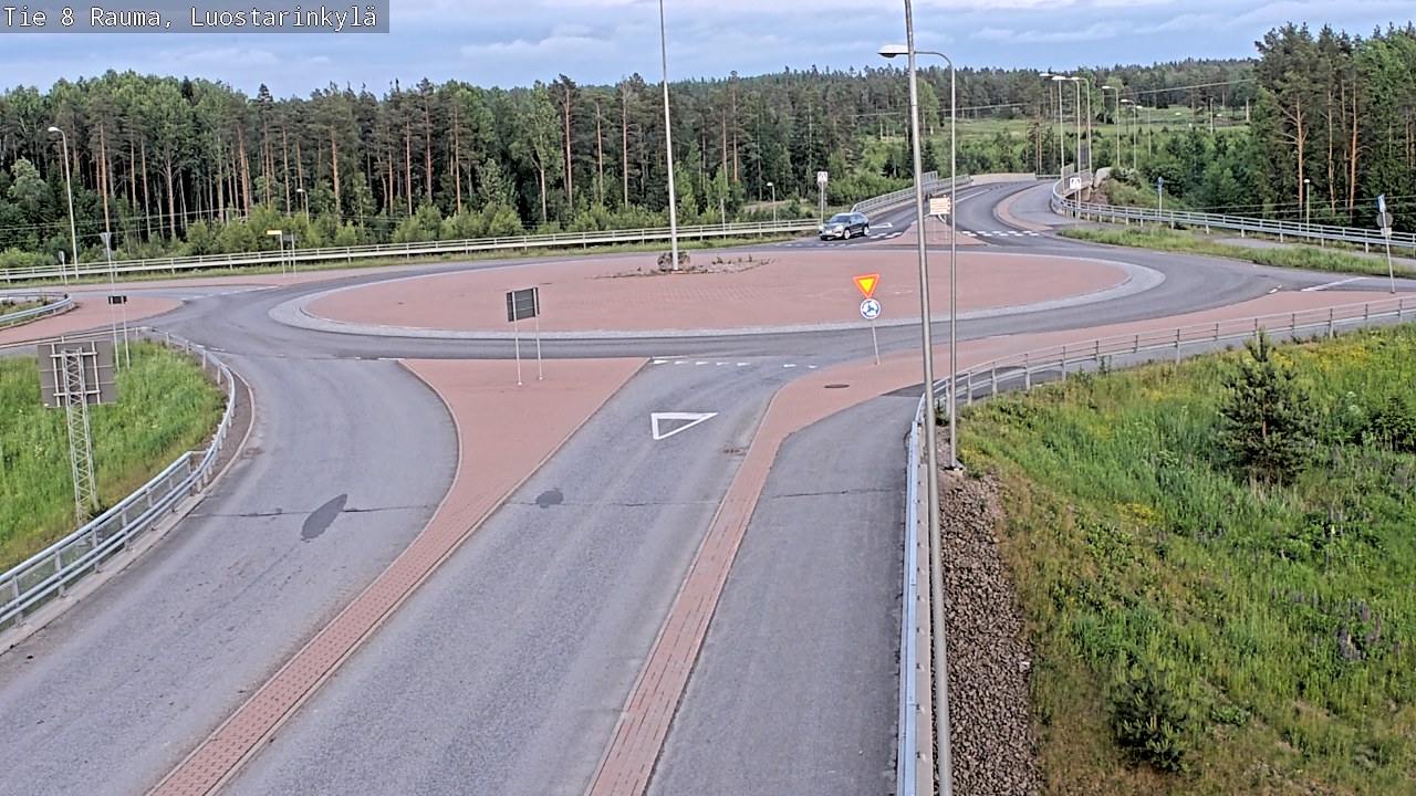 Kelikamerat Kuva Tie 8 Rauma, Luostarinkylä, Rauma, Satakunta