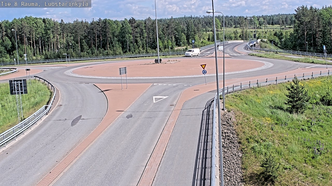 Kelikamerat Kuva Tie 8 Rauma, Luostarinkylä, Rauma, Satakunta